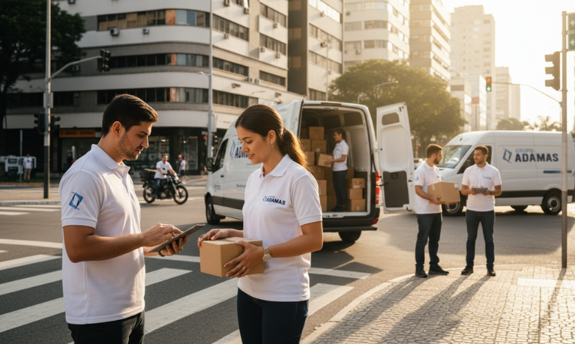 Last Mile e Same Day Delivery Adamas