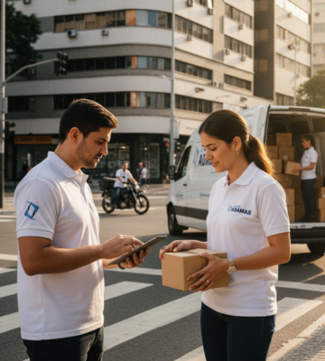 Estrutura logística da Adamas